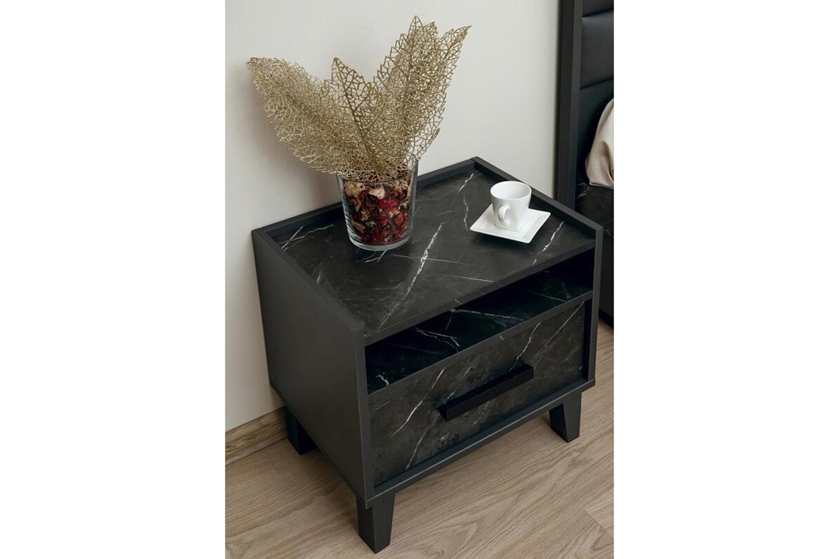 Айрис спальня модульная Антрацит/Креатель