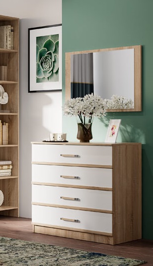 Зеркало Сакура, дуб сонома