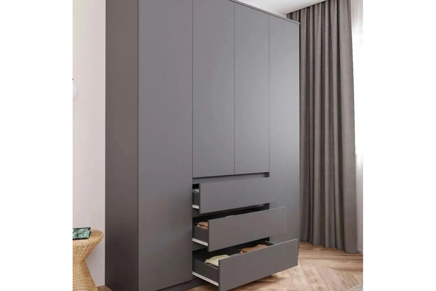 Челси 1600.1 Шкаф графит