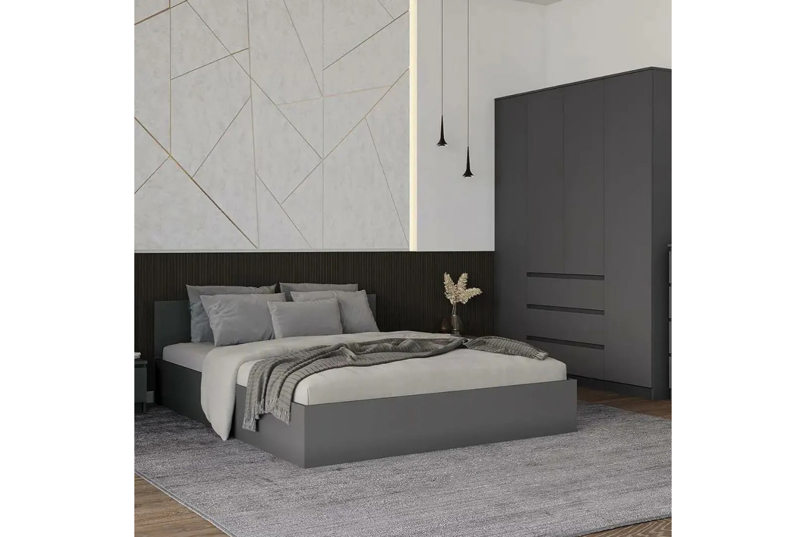 Челси 1600.1 Шкаф графит