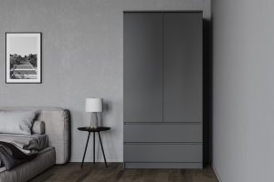 Мори Шкаф 900.1 Графит