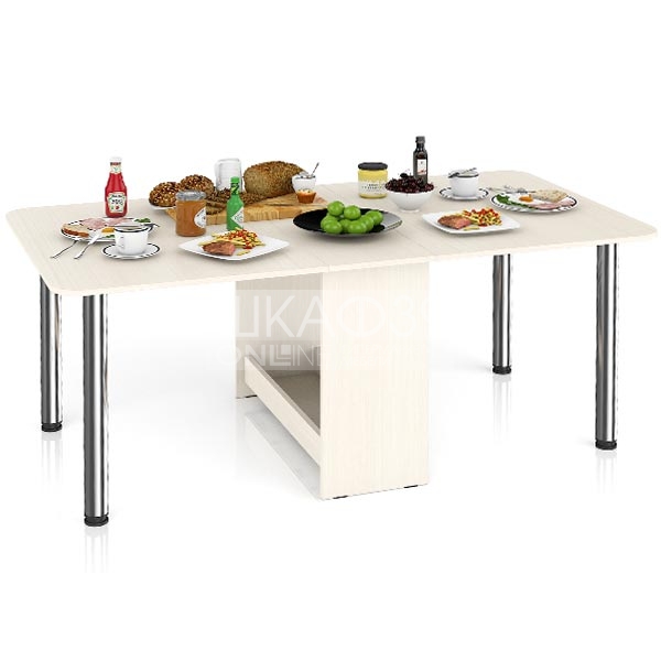 Стол-книжка обеденный СО-04, цвет дуб