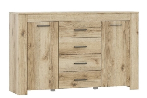 Квадро-33 Комод 1400 Дуб Делано светлый