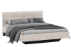 Элис Кровать 160 с орт. осн. Велюр Бежевый