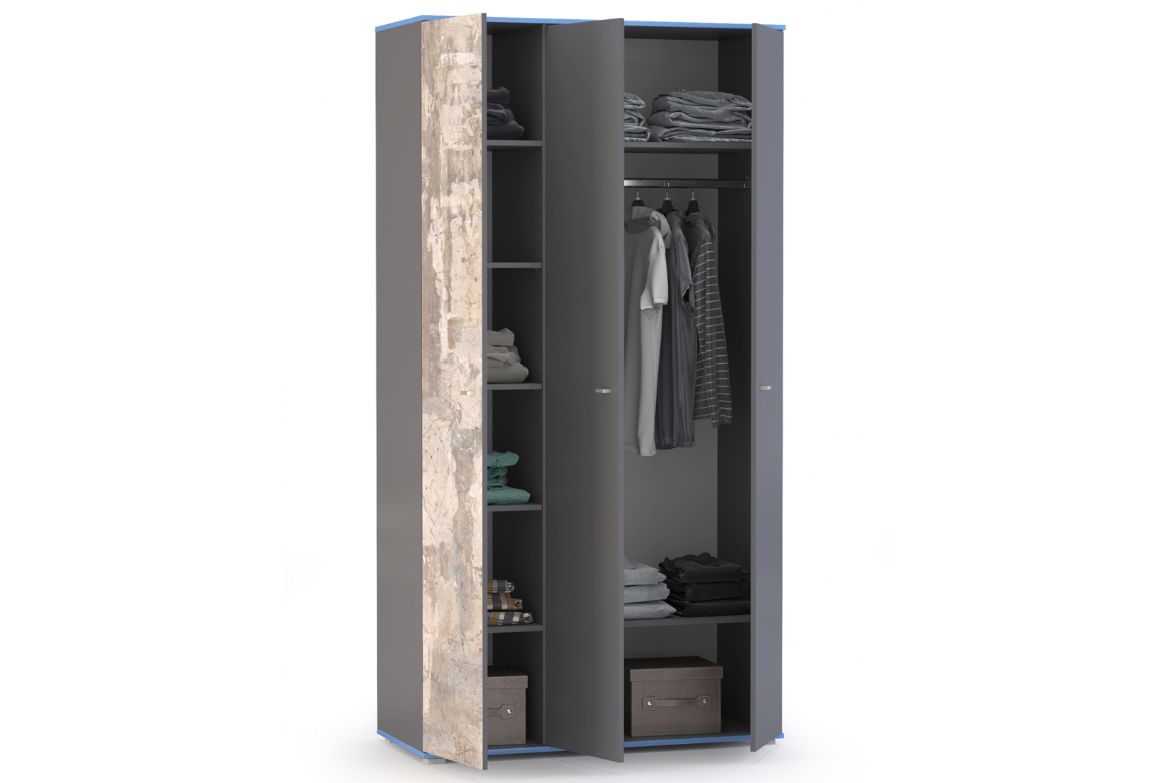 Индиго  Шкаф 13.06