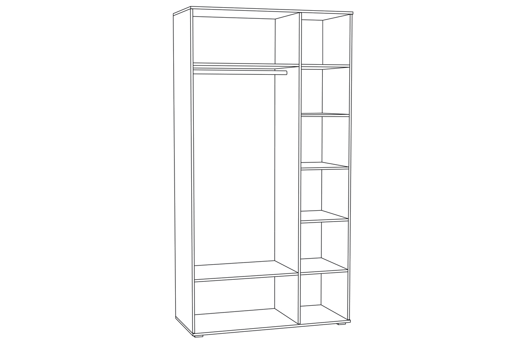 Индиго  Шкаф 13.06