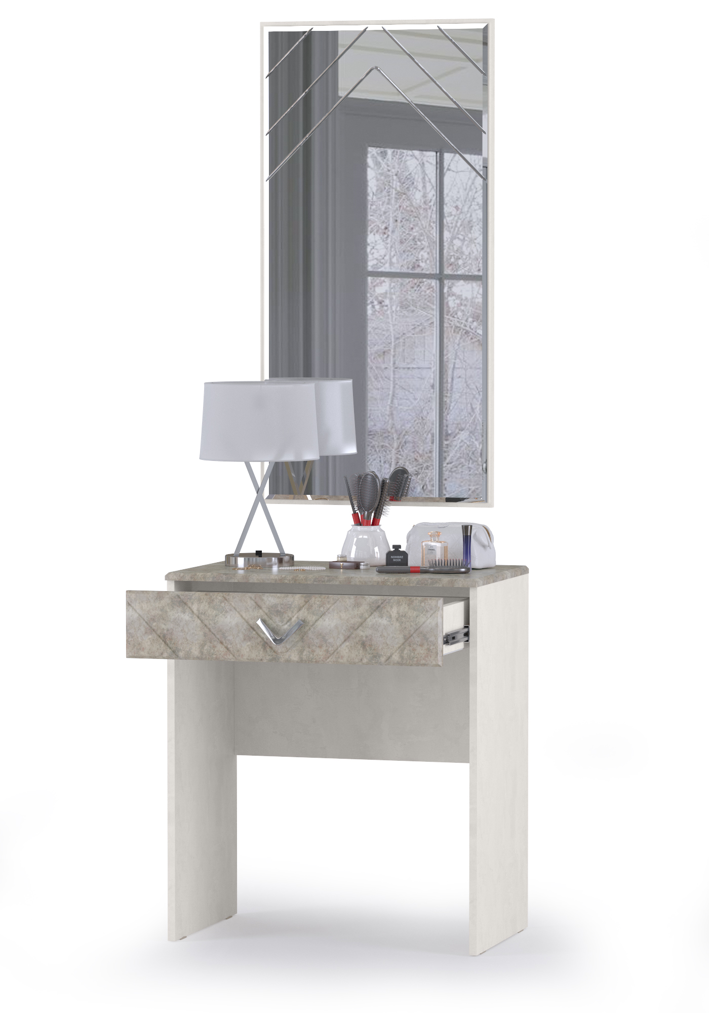 Амели Столик туалетный с зеркалом (12.48+03.240)