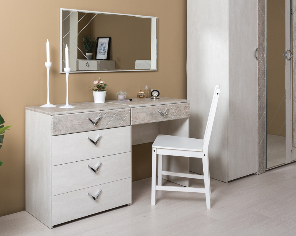 Амели Столик туалетный с зеркалом (12.48+03.240)