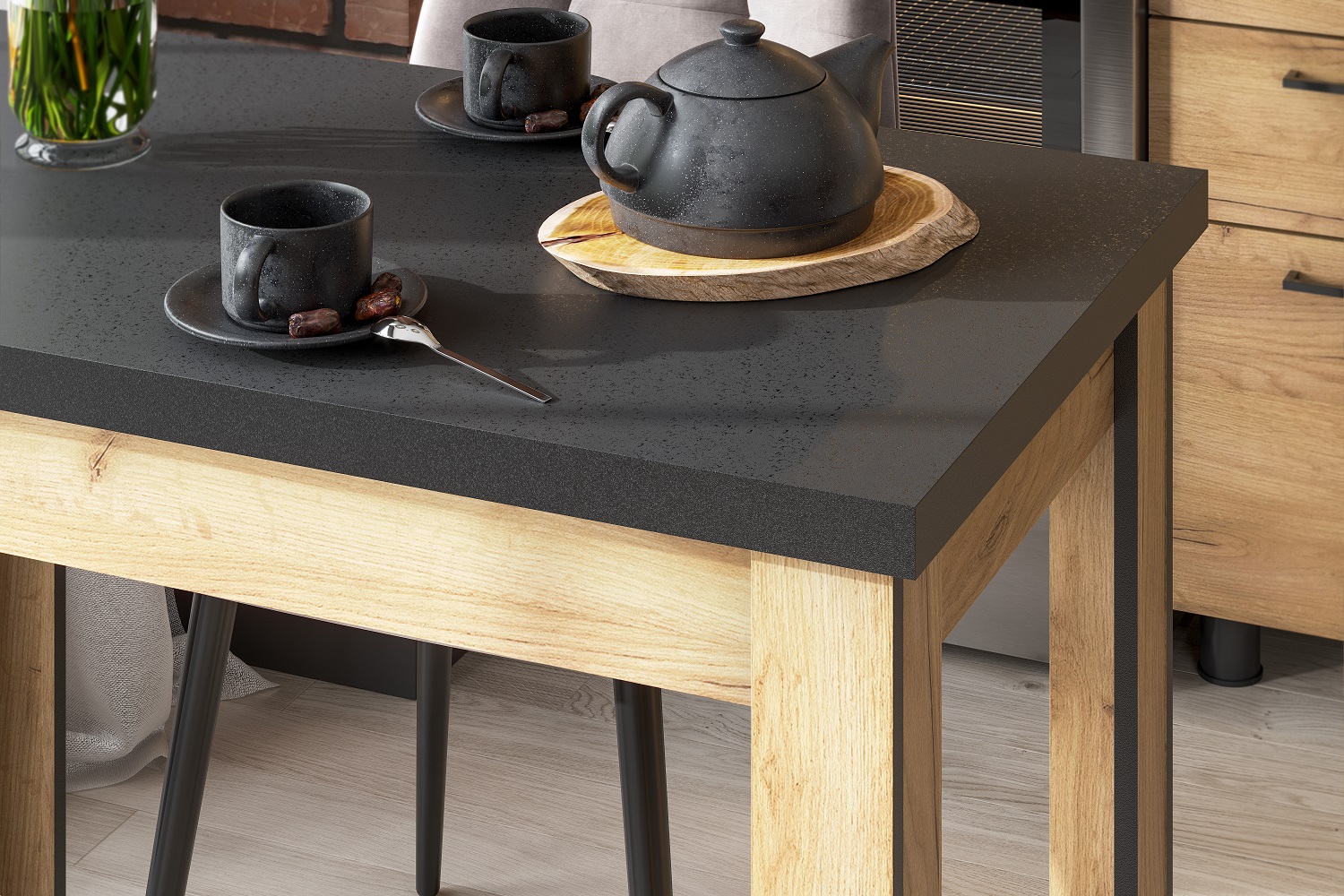 Стол обеденный Аризона, дуб золотой