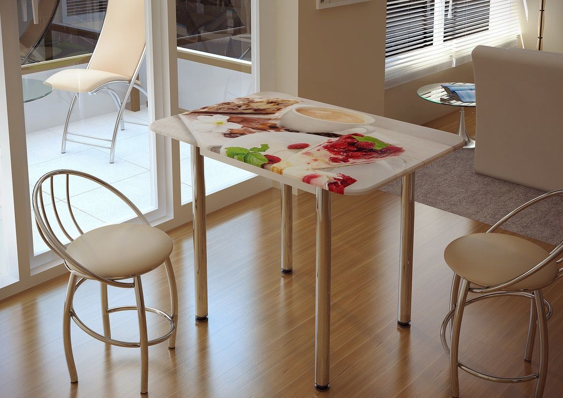 Стол обеденный, десерт