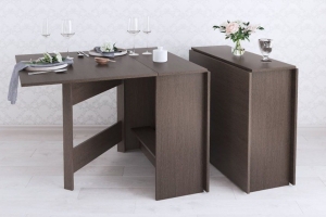 Стол кухонный раскладной Венге