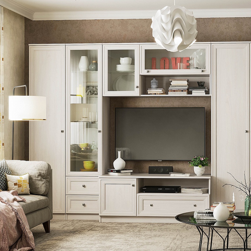 Шкаф навесной Paola 4