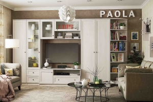 Paola Комплект 2 Стенка ясень анкор светлый