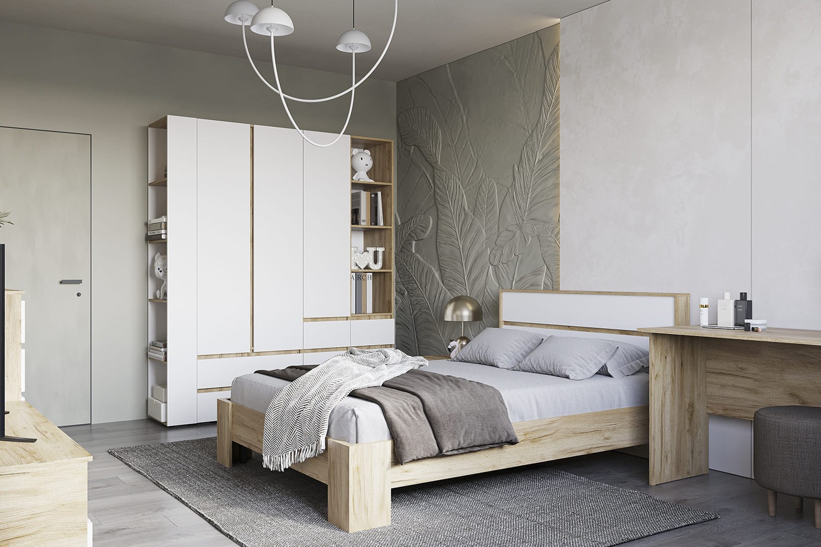 Хелен спальня и гостиная модульная