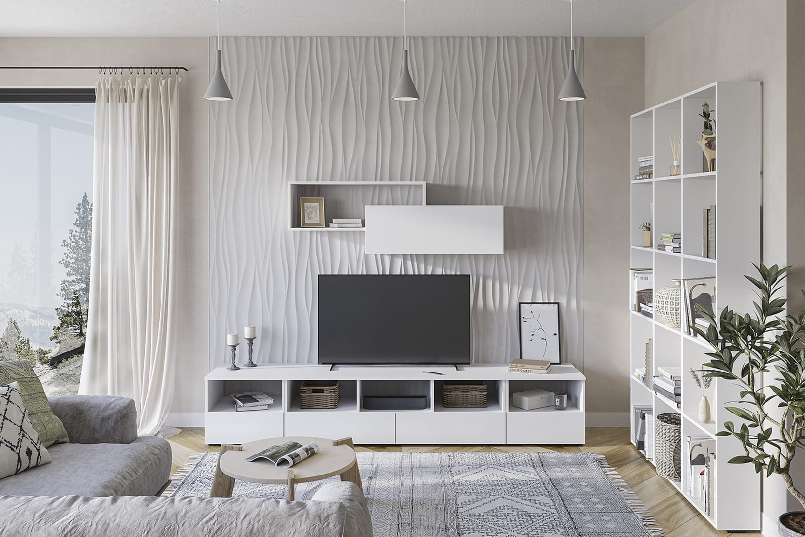 Хелен спальня и гостиная модульная