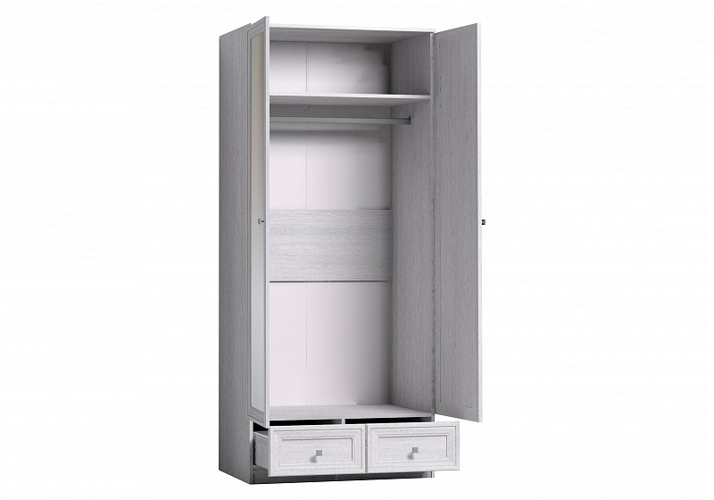 Шкаф для одежды и белья c зеркалом Paola 73