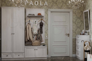 Paola Комплект 1 Прихожая Ясень Анкор светлый