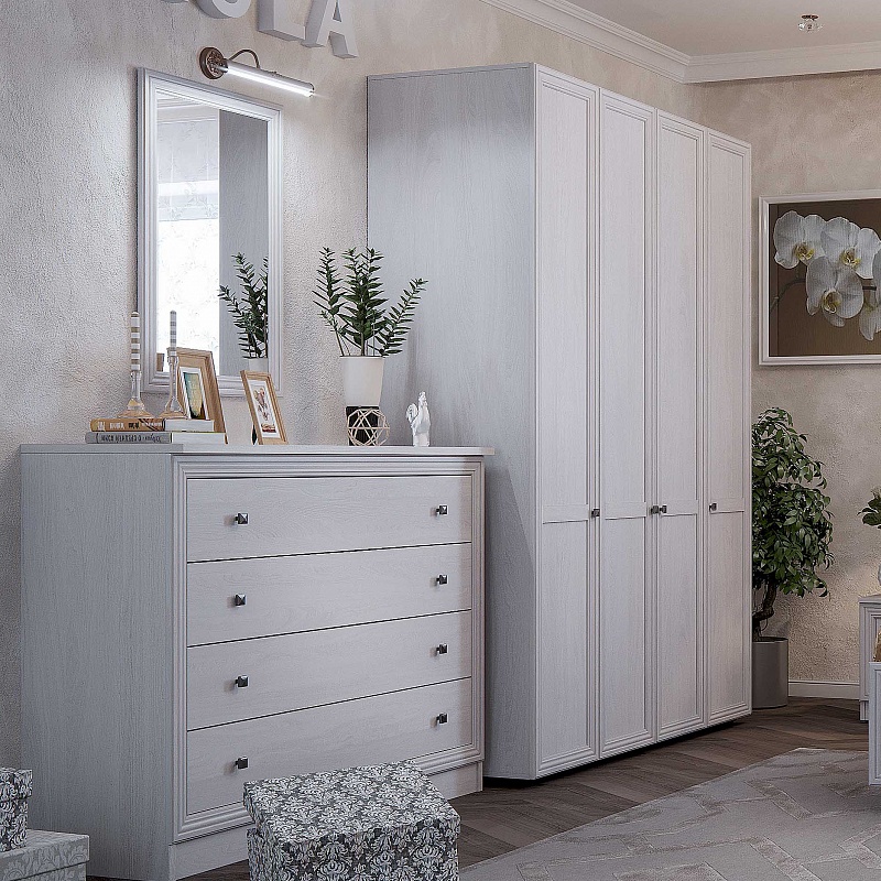 Шкаф для одежды и белья Paola 555