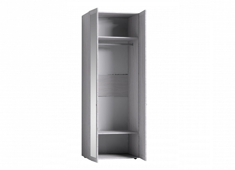 Шкаф для одежды c зеркалом Paola 54 левый