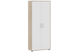 Шкаф комбинированный «Витра» тип 1 Дуб сонома/Белый ясень