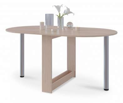 Стол обеденный СП-12 Дуб беленый