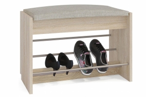 Сокол ТП-5 Банкетка-стеллаж для обуви Сонома