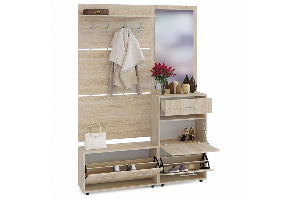 Моренго Стенка для прихожей  Сонома