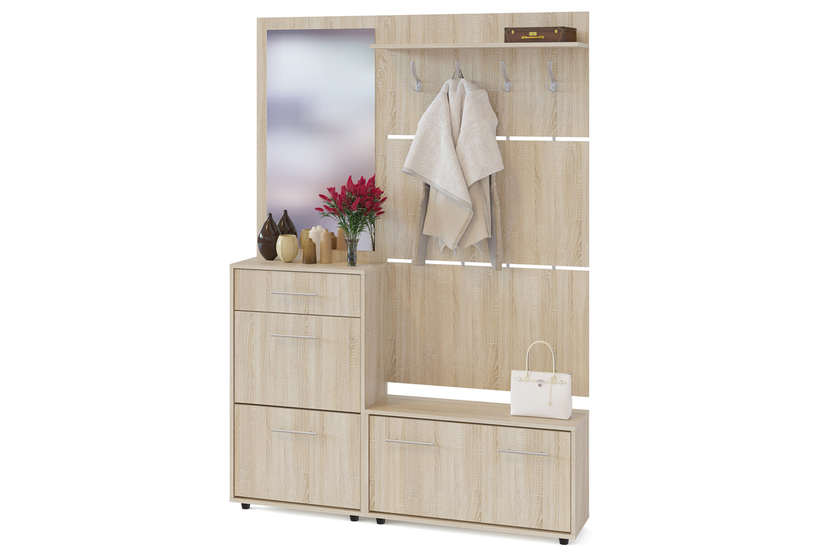 Моренго Стенка для прихожей  Сонома