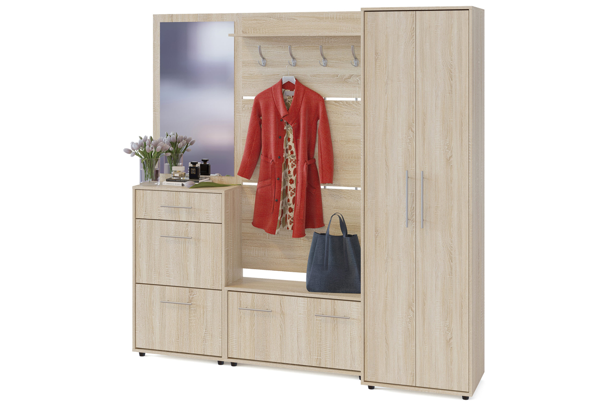 Джеро Стенка для прихожей  Сонома