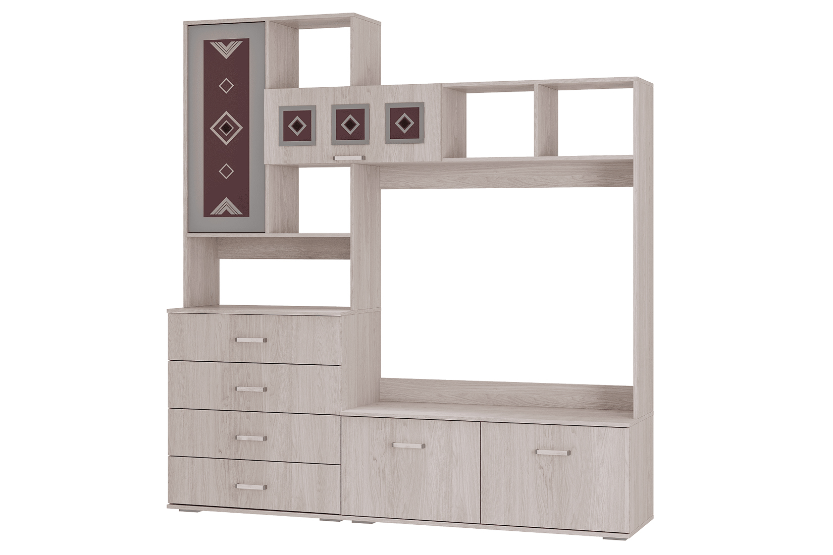 Центральная секция Белла, ясень белый