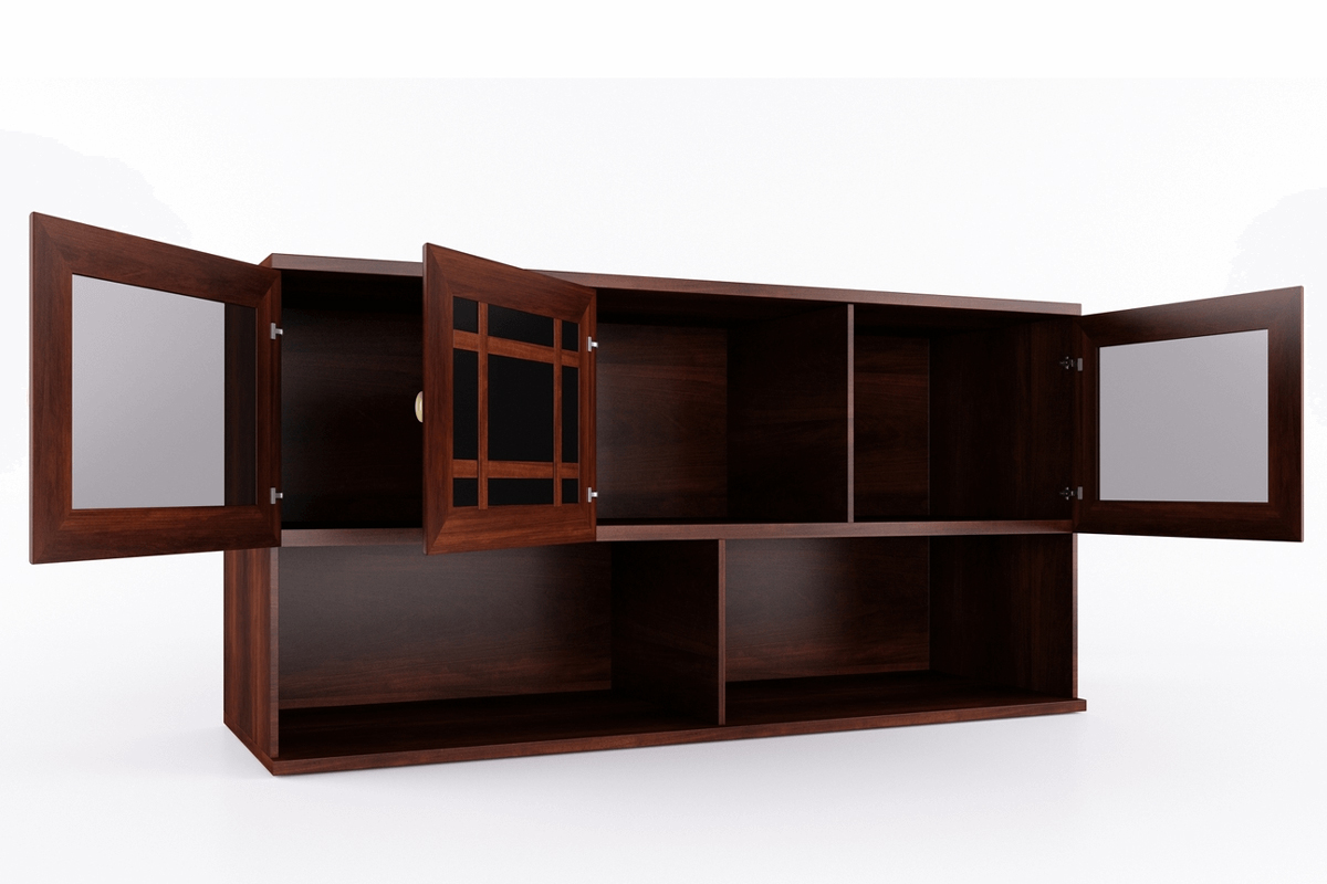 Sherlock 4 Шкаф навесной орех шоколадный