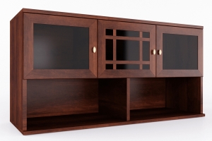 Sherlock 4 Шкаф навесной орех шоколадный