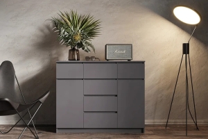 Мори 1200.4 Комод Графит