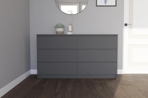 Мори МК 1380.6 Комод Графит