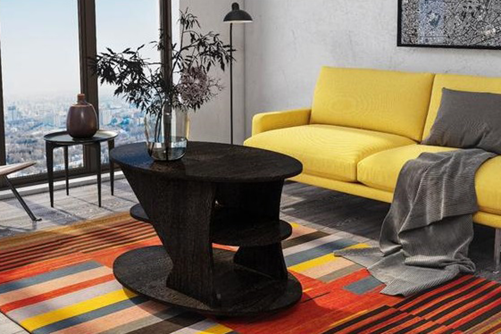 Столик журнальный Статус-1, венге