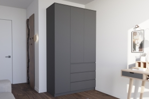 Мори Шкаф МШ 1200.1 Графит