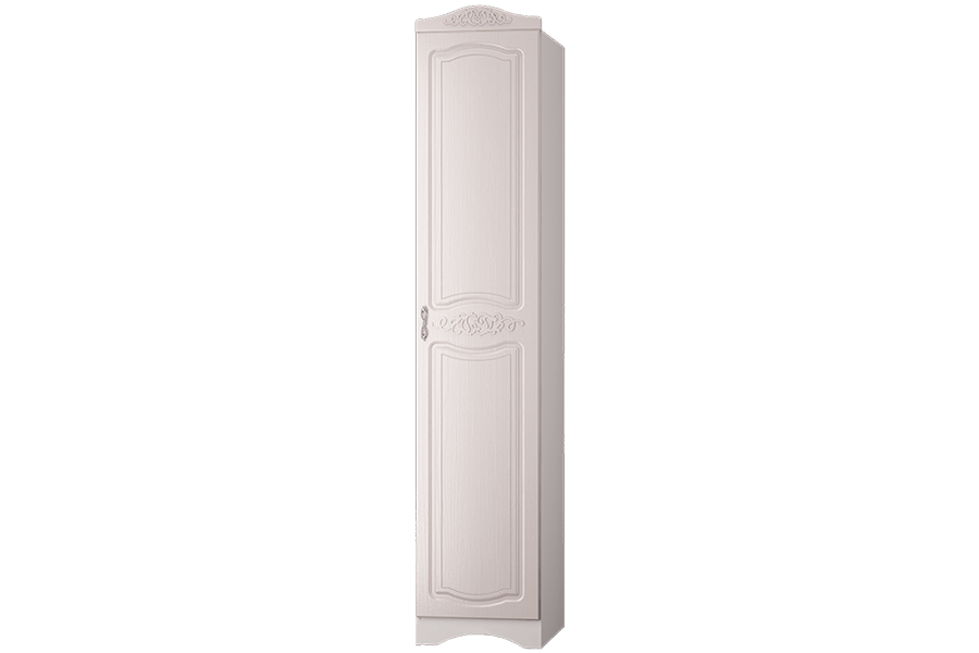 Шкаф 1 дв. для платья и белья Виола 2 Жемчуг