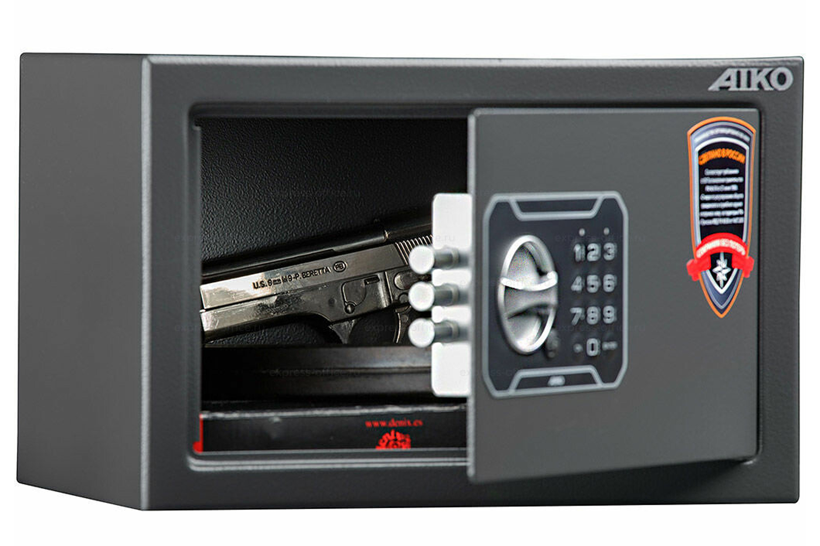 Мебельный Сейф AIKO Т-200 EL Графит 