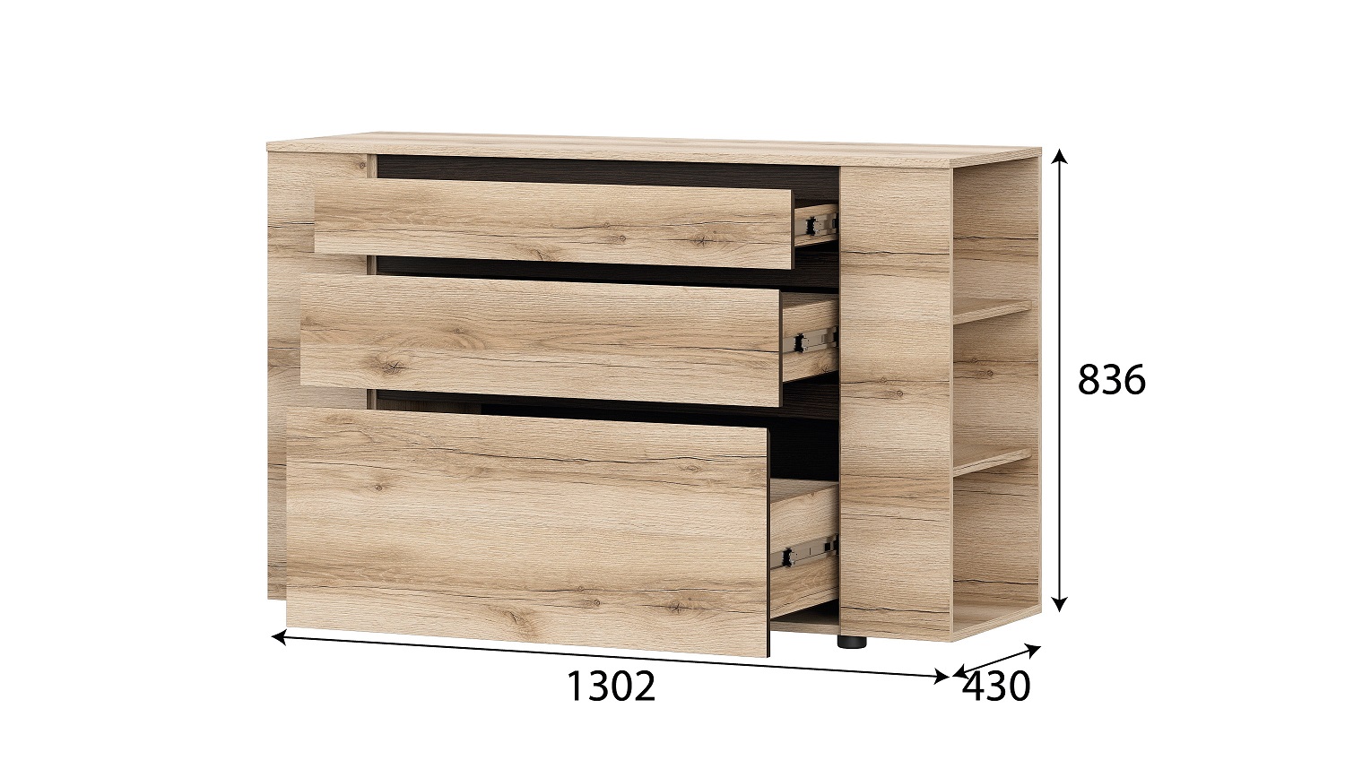 Комод длинный Берген