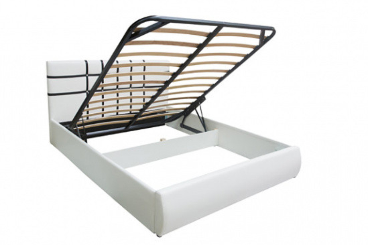 Классик 160 (Корпус без основания) белый/черные ремни