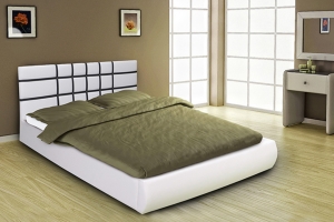 Классик 160 (Корпус без основания) белый/черные ремни