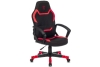 Бюрократ Zombie VIKING 10 Кресло Чёрный/Красный экокожа