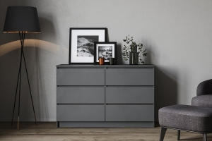 Челси-Мори 1200.6 Комод Графит