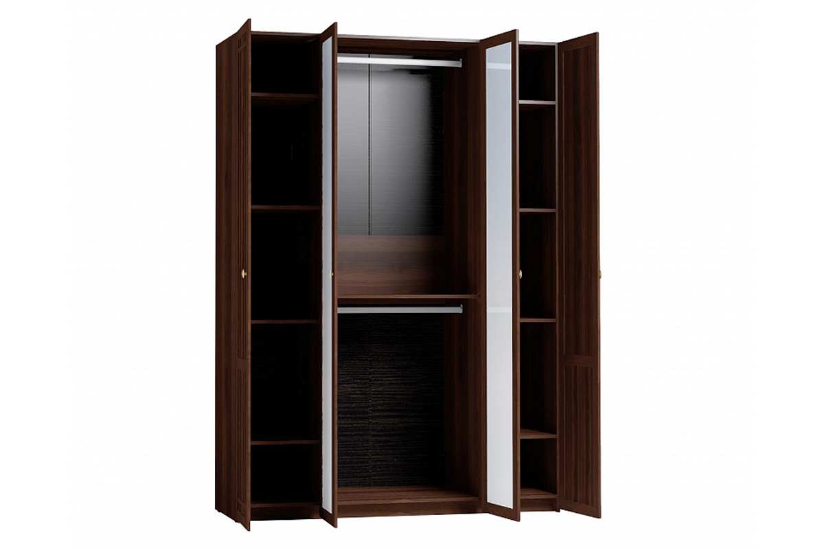 Шкаф для одежды и белья Sherlock 60, орех