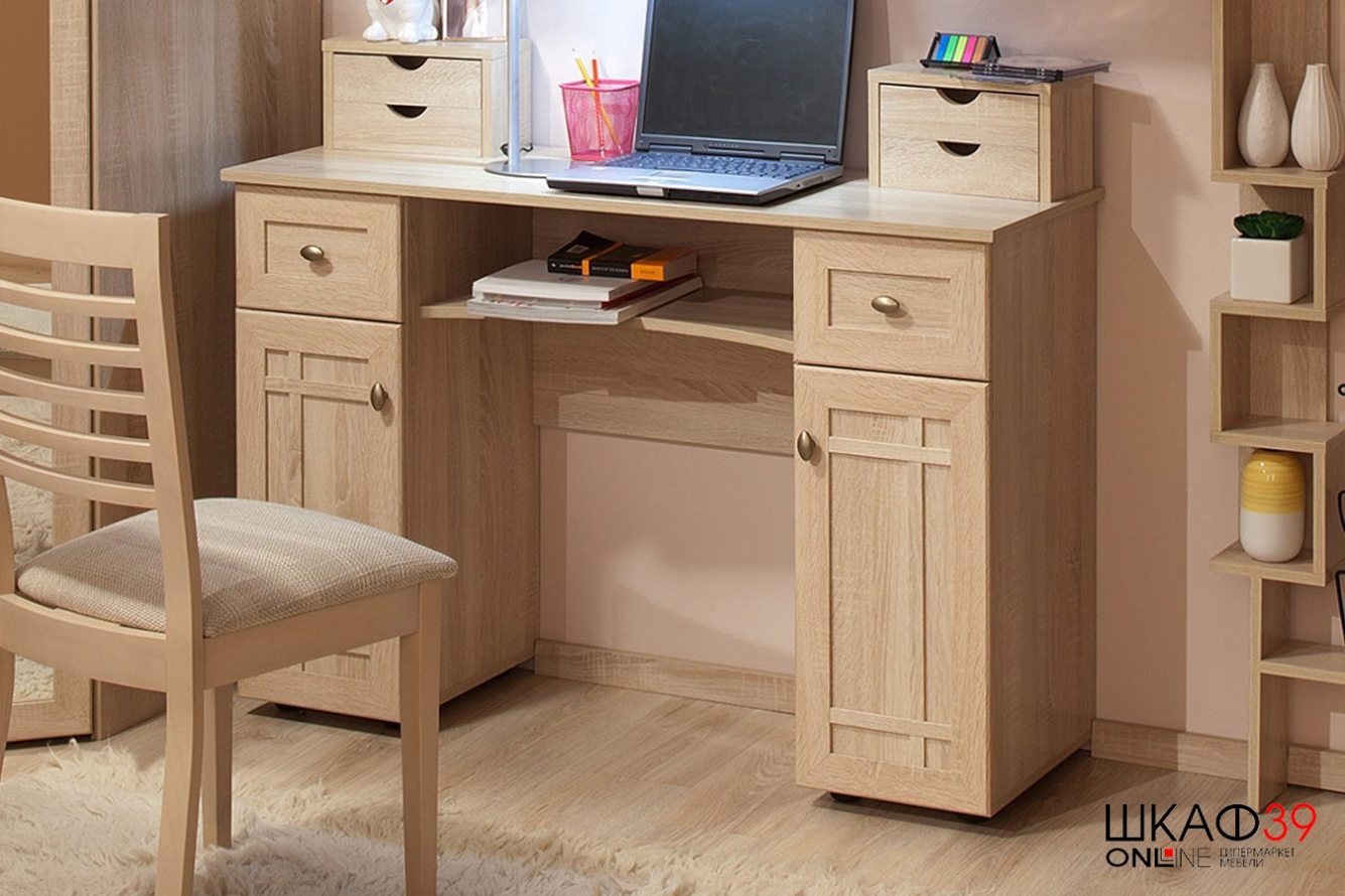 Столик туалетный Sherlock 52, дуб сонома