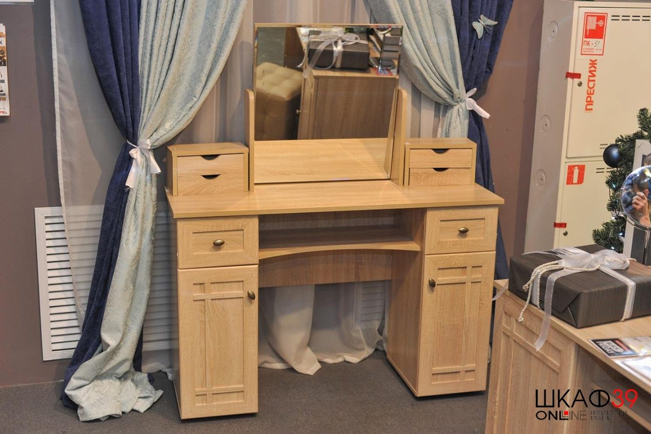 Столик туалетный Sherlock 52, дуб сонома