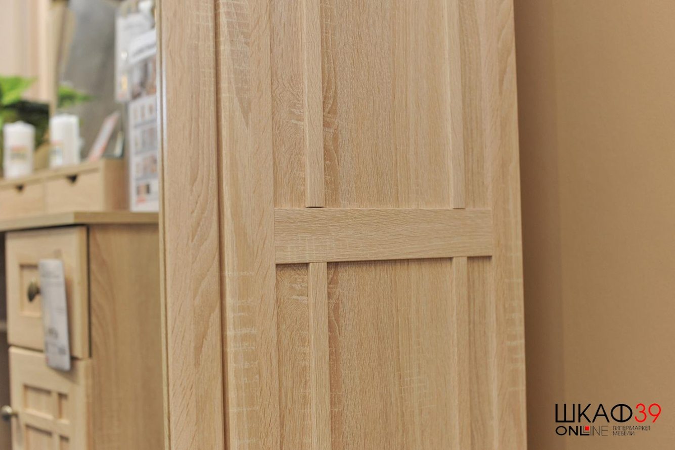Шкаф для одежды и белья Sherlock 60, дуб сонома