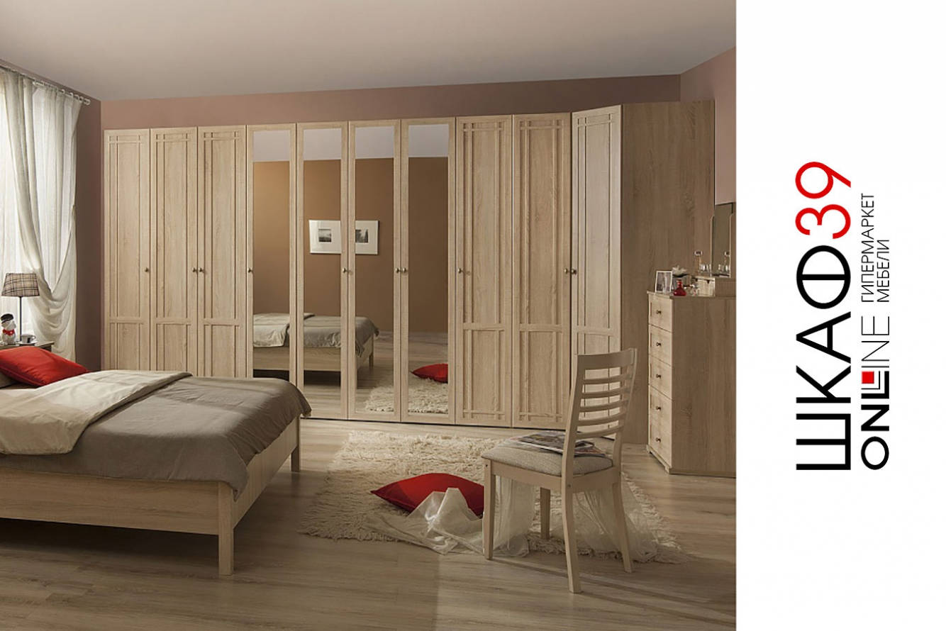 Шкаф для одежды и белья Sherlock 60, дуб сонома