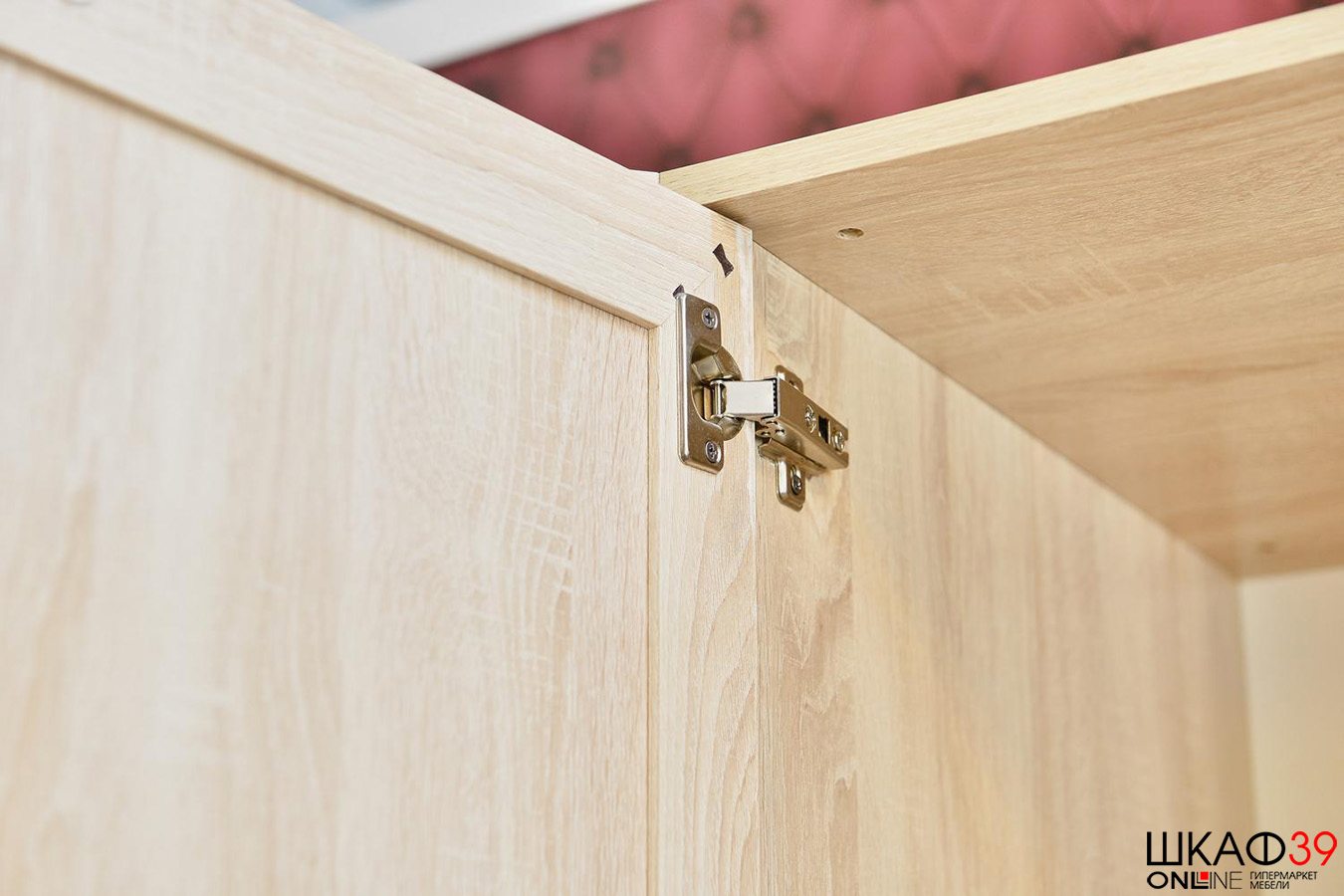 Шкаф распашной для одежды Sherlock 62, дуб сонома