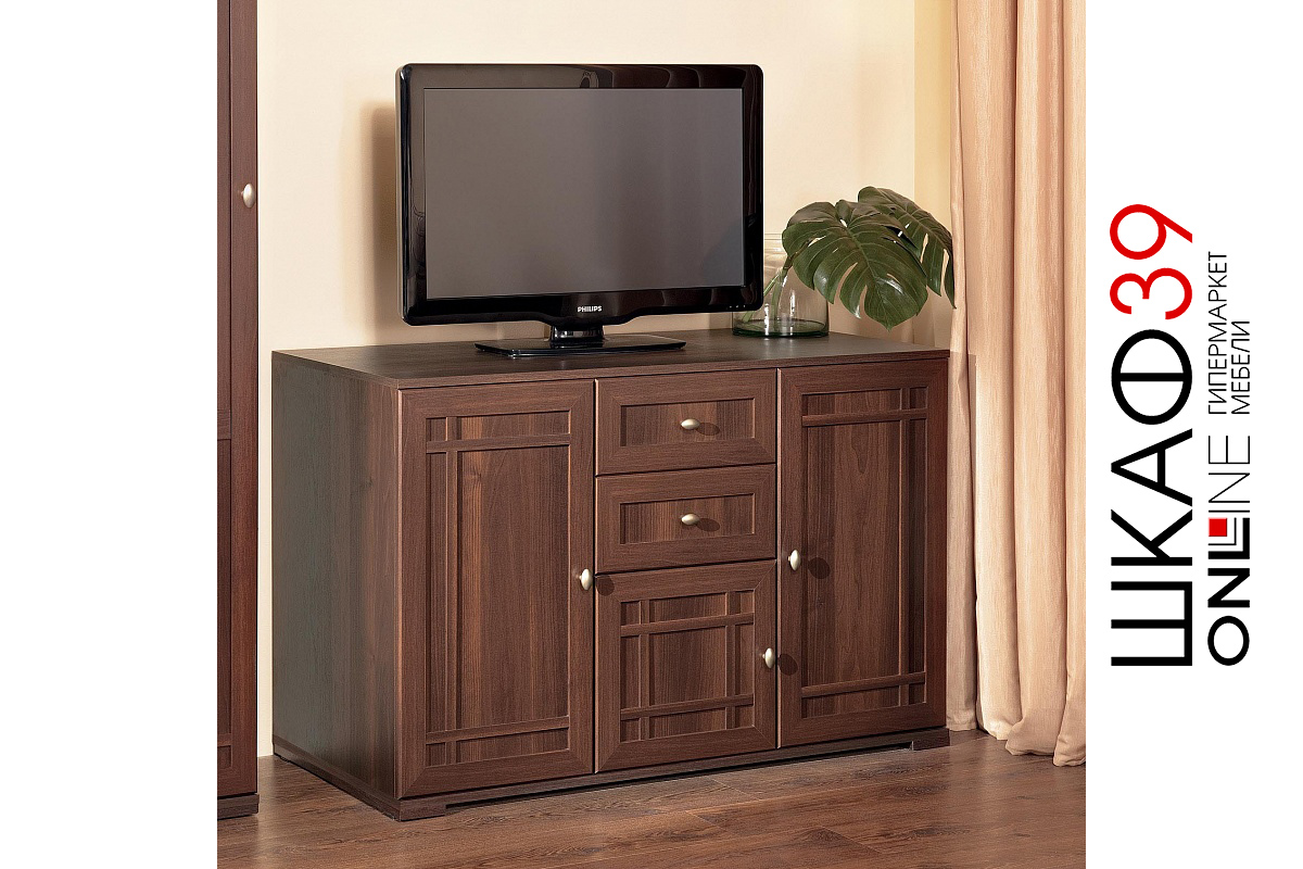 Тумба высокая Sherlock 5, орех